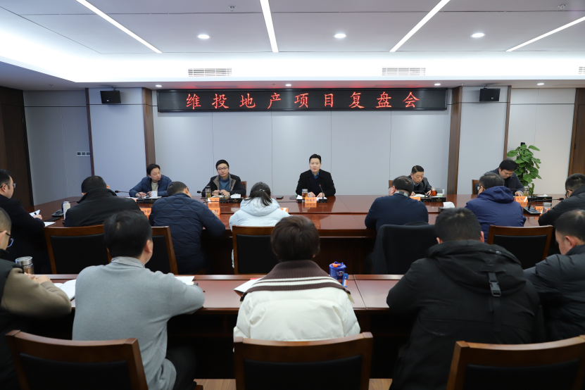 锤炼核心竞争力 打造区域领先地产国企标杆——维投地产召开项目复盘会